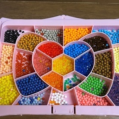 超大量！　アクアビーズ　まとめ売りの画像