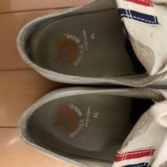 SPINGLE スピングルムーブ　レザースニーカー　メンズ 28.5 XLの画像