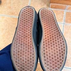 Vans ブラック スリッポンの画像
