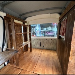 ハイゼットカーゴ　DIY 車中泊　
フロアボードのみ　フローリング　パネル5枚　の画像