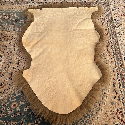 コストコ ニュージーランド ムートン2枚 シープスキン100% 180×63cmを