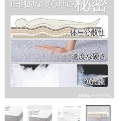 ニトリ　マットレス　Nスリープ　H3-CCの画像