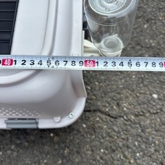 ペット用のハードキャリーケースの画像