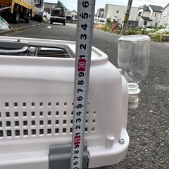 ペット用のハードキャリーケースの画像
