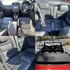 美車　ゴルフ　カブリオレ　フォルクスワーゲン　オープンカーの画像