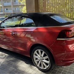 美車　ゴルフ　カブリオレ　フォルクスワーゲン　オープンカーの画像