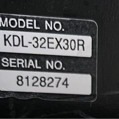 ジャンクTV SONY ブラビア　の画像