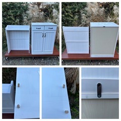 白い
カップボードの画像