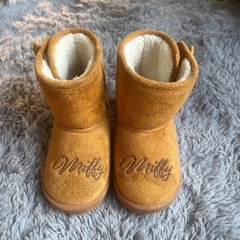 [子供用]ミッフィームートンブーツ 15cmの画像