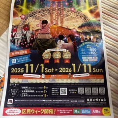 大井競馬場イルミネーション 無料入場券1枚の画像