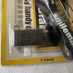 handy smile mark スマイルマーク ネックストラップ & カードホルダー ミニライト付き 未使用自宅保管品  の画像