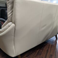 2人掛けソファ ニトリ アイボリー 幅180×高さ96×奥行80cmの画像