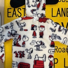 タグ付き未使用 ブーフーウー SNOOPY スヌーピー パーカー Lサイズ （150）の画像