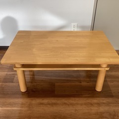 ローテーブル【町田市再生家具】　252590の画像