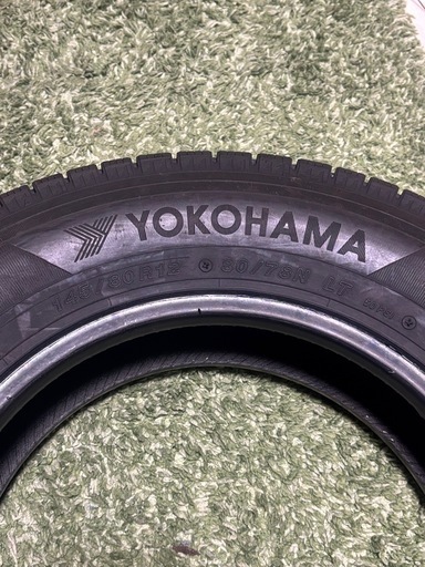 YOKOHAMA 145/80R12 80/78N LT タイヤ