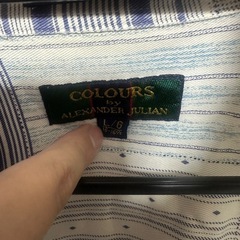 COLOURS by ALEXANDER JULIAN 長袖シャツ L/6の画像