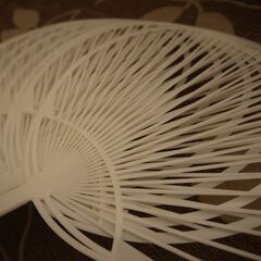うちわ　骨組み　プラスチック製　20個の画像