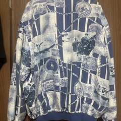 WHITBY プリント柄 ジップアップブルゾンの画像