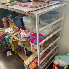 スチールラック 収納 スチール 3段 サイドラック シェルフ リビング キッチン 木製棚板スチールラック 3段
の画像