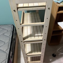 木製棚の画像