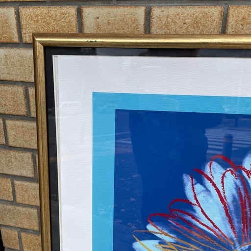 アンディ・ウォーホル 額付き セール デイジー ポップアート 額装 名画