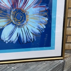 アンディ・ウォーホル　額付き　 デイジー　ポップアート　額装　名画の画像