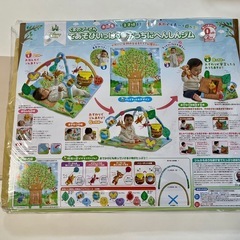 くまのプーさん　てあそびいっぱいおうちにへんしんジムの画像