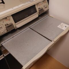 都市ガス用ガスコンロ、スライド台の画像