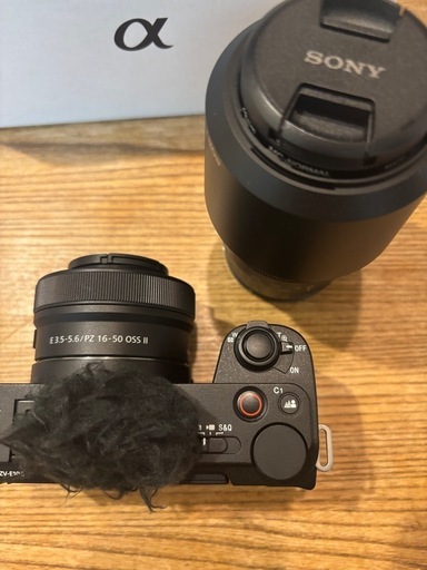 【美品】SONY ZV-E10 II 一式 Eマウント スタートガイド付