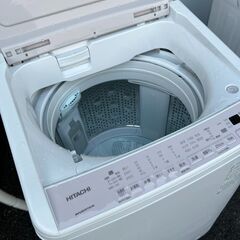 【美品】HITACHI　ビートウォッシュ　８㎏　２０２３年の画像