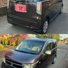 ホンダN-WGN G•Aパッケージ 2年車検・ナビ・TV・バックカメラ平成26年車スマートキー②の画像