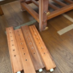 マッサージ施術ベッド⭐️高さ調整可【中古】の画像