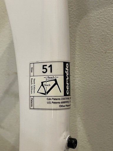 状態良好！サーヴェロ　cervelo s5 フレームセット　サイズ51