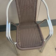 テーブル＆チェア2脚 屋外用 の画像