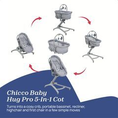 Chicco Baby Hug 5-in-1 Cribの画像