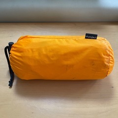 リンプロジェクト　サイクルポンチョ　オレンジ　収納袋付きの画像