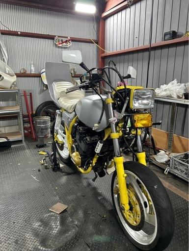 XJR 400ＨＭ仕上げ途中