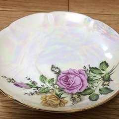 アンティークコーヒーカップ5客ティーポットセットの画像