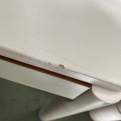 ○東153 2021年製 ニトリ コタツ 白 家具 暖房器具の画像