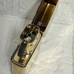 未使用品 JACK DANIEL Zippo 2002年製 ゴールド系 ジャックダニエル ジッポー ライター オイルライター 喫煙具 箱付き 札幌市 白石店の画像