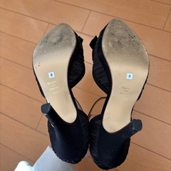 結婚式パーティ用パンプス23cmの画像