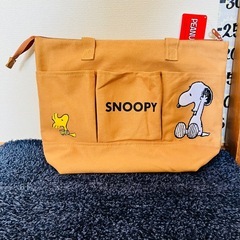 #未使用#スヌーピー#プレミアムトート#バッグ#東日本ver.#クレーンゲーム#UFOキャッチャー#景品#ビッグ#ラウンド1#の画像
