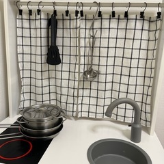 IKEA キッチンおもちゃ　調理器具セット
　の画像