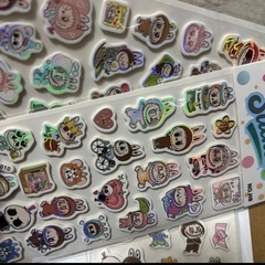 ラブブ ステッカーシール 3枚 の画像