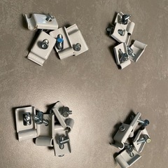 無印スチールシェルフ棚の画像