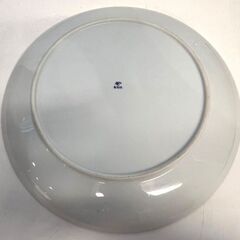 【香蘭社】直径31cm！特大盛り皿✨山茶花（サザンカ）/ブルーブレスレット【お正月・パーティーに】の画像