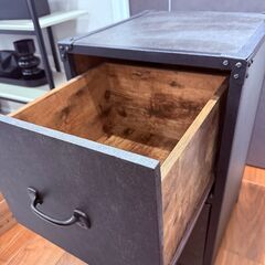 サイドチェスト　シェルフ　収納ボックス　引き出し収納の画像