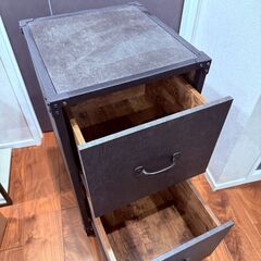 サイドチェスト　シェルフ　収納ボックス　引き出し収納の画像