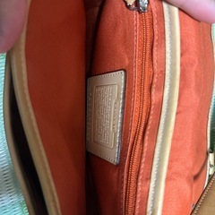 coachショルダーバッグの画像