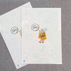 【同時引取で0円】新品　たかたんA4クリアファイル2個セットの画像